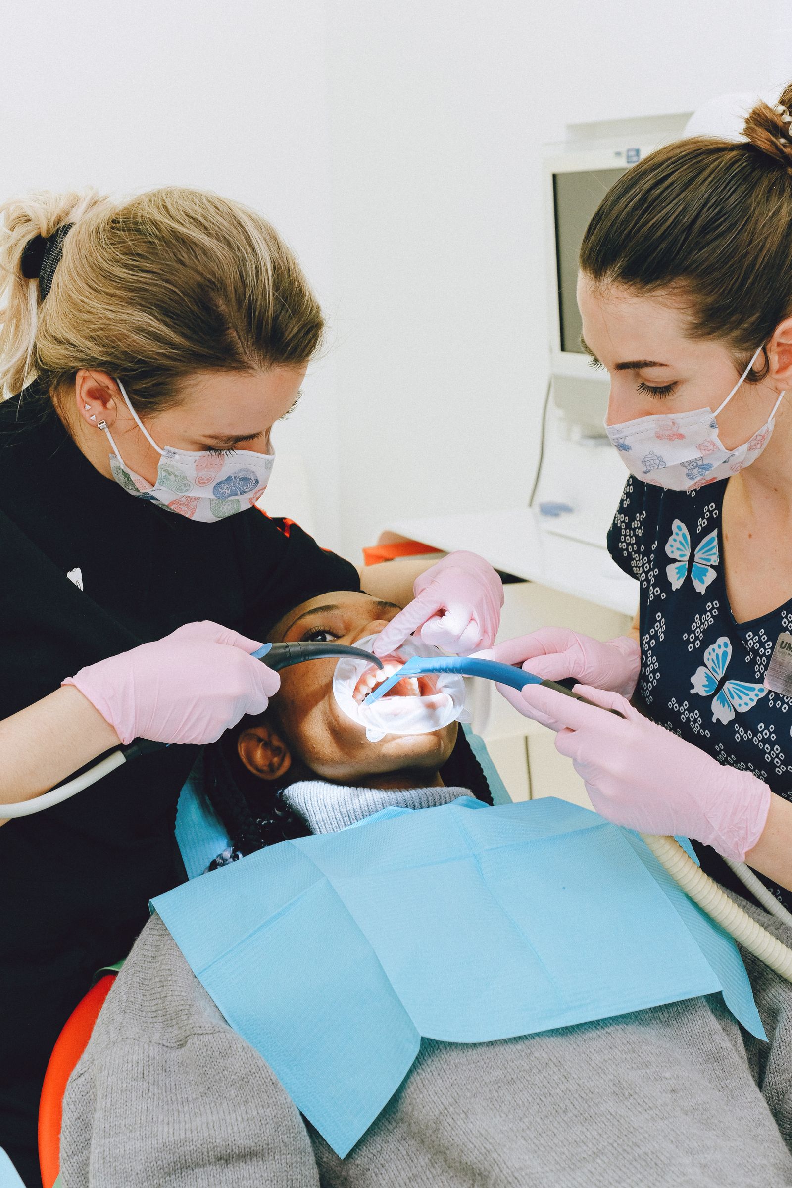 Portrait of a smiling dental professional